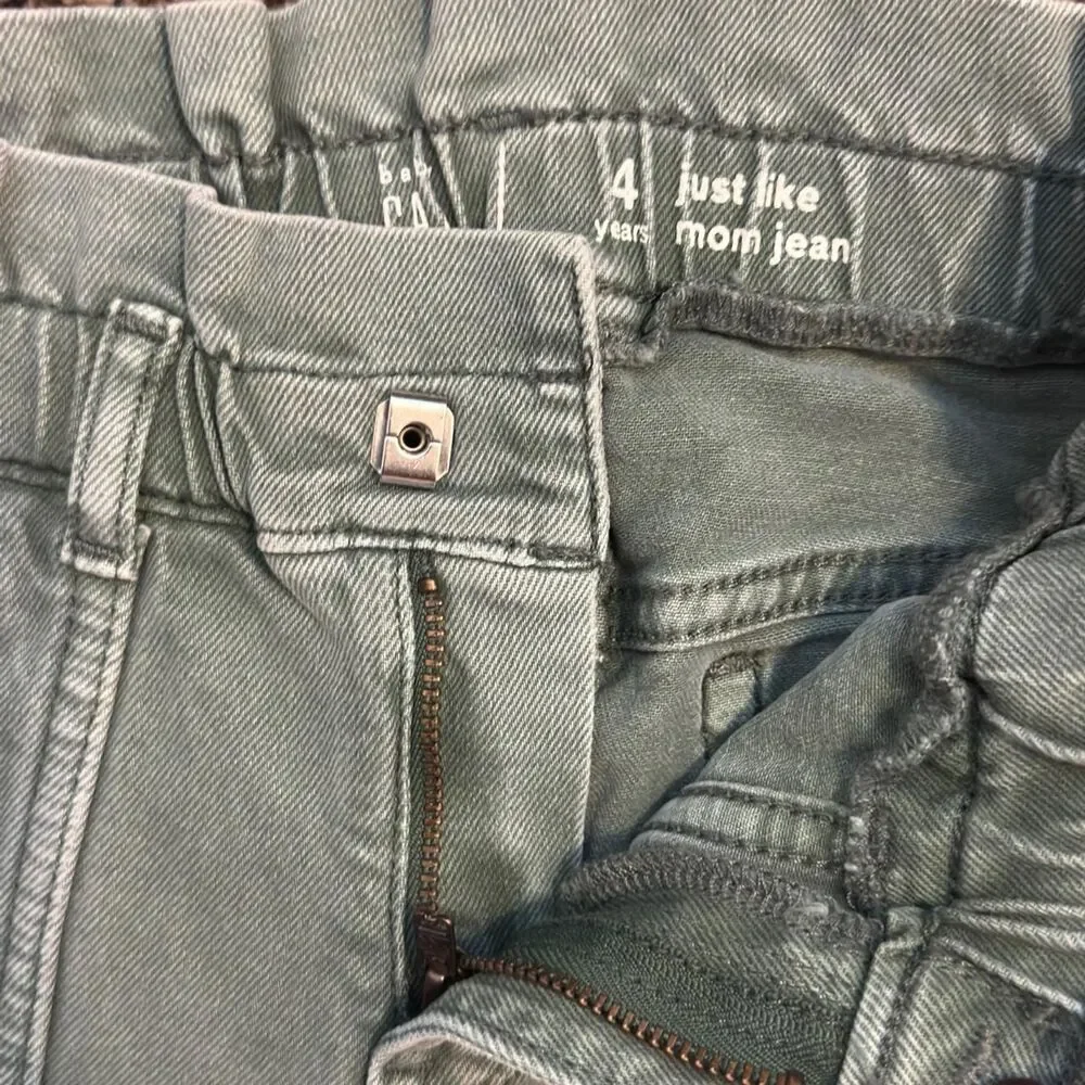 Babygap Green Cargo pants Pockets 4T
